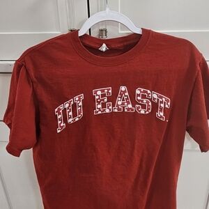 Jerzees Red Graphic T-Shirt - Medium